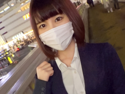 【就活女子の裏事情】『ダメ…ここじゃ…』リクルートスーツの美尻女子をホテルに誘い込み！パンスト破いて敏感おマンコを刺激、濃厚セックスで本能解放！