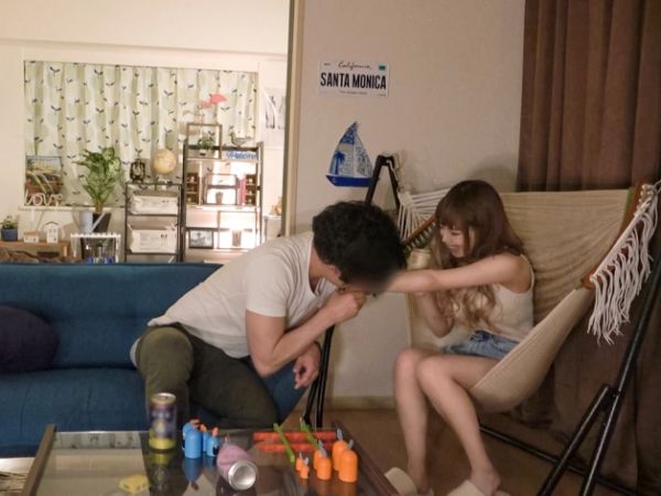 【ギャル隠し撮りSEX】『やばっ、気持ちいい～！』ノリ良し美巨乳ギャルを密室に誘い、無許可撮影！激しく揺れるオッパイと本気のイキ顔がヤバすぎる！