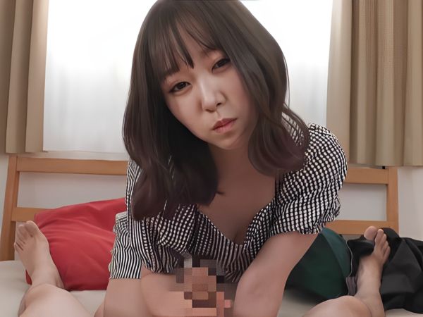 【美巨乳スレンダー美女と主観エッチ】『もっと奥まで…』七嶋舞ちゃんが騎乗位でおマンコ全開！白濁の飛沫を顔射で浴びる濃厚セックス♡ スタイル抜群の彼女とイチャラブ体験！