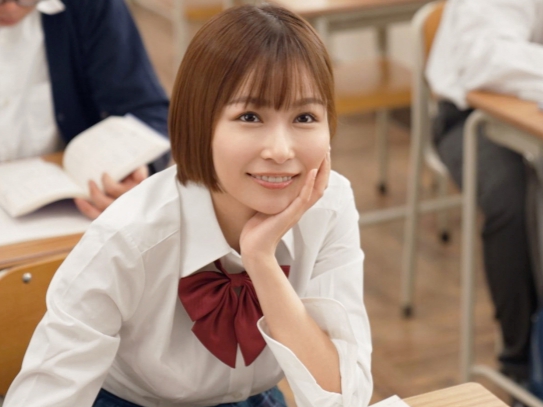 【ドS制服JKの逆襲】『先生、もっと感じなさいよ♡』美少女教え子が制服姿で射精管理！ビンビンのチ●ポを弄ばれ、我慢の限界で大爆発！ドM教師の悶絶セックス体験！！